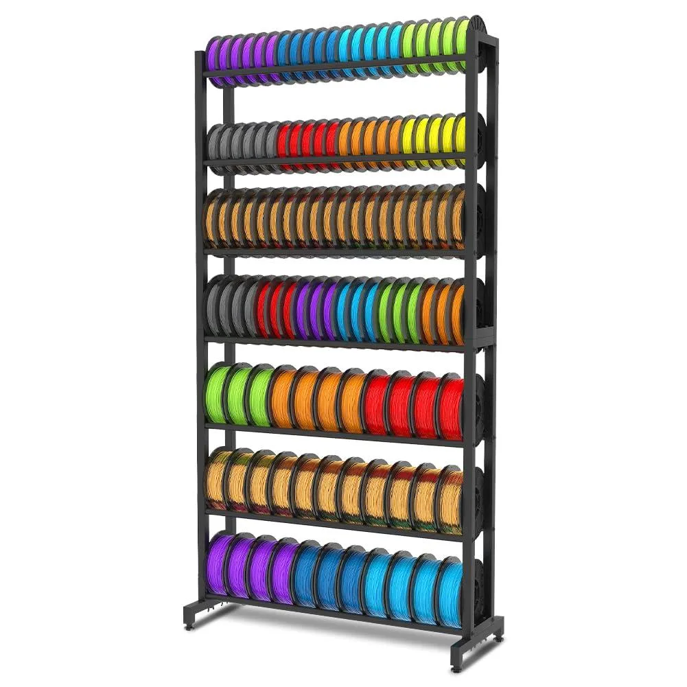 BFKK BFKK 7-Tier Filament Storage Rack 80 Spools 3D Printers Accessories — product photo