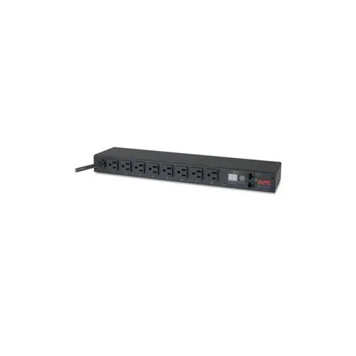 APC APC Metered Rack PDU 1U 15A 100/120V (8) 5-15 — product photo