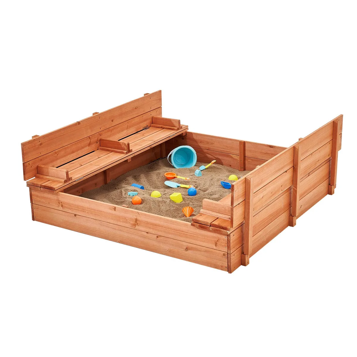 VEVOR VEVOR Wooden Sandbox WSB-1200E 52.4 x 47.2 x 16.9 in — product photo