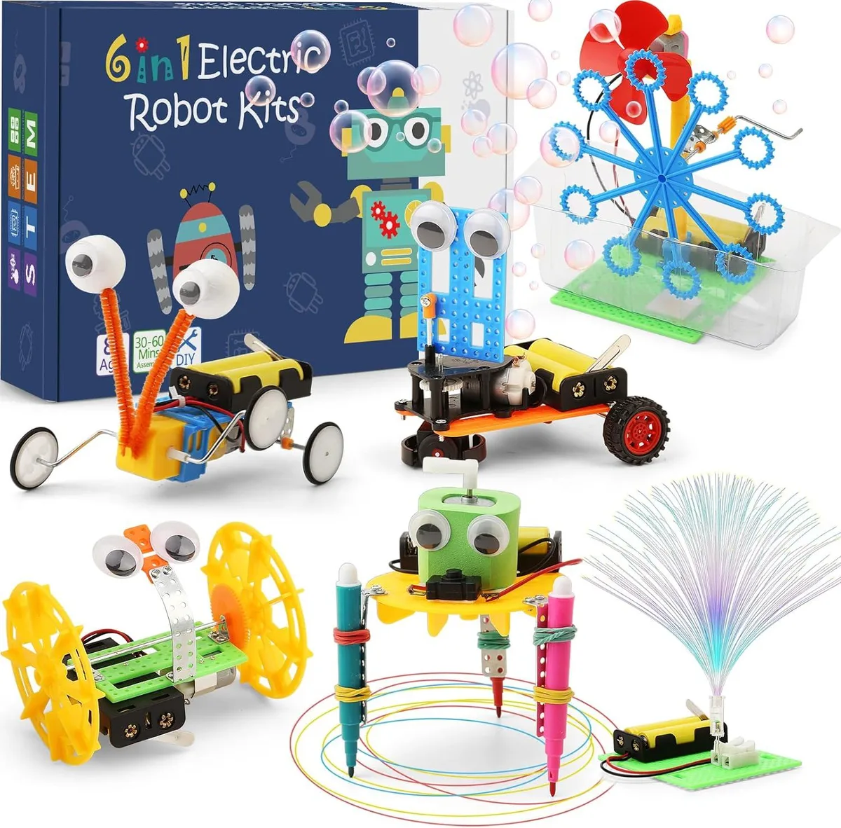OmniTrade OmniTrade STEM Robotics Kit 6-in-1 electronics for kids — product photo
