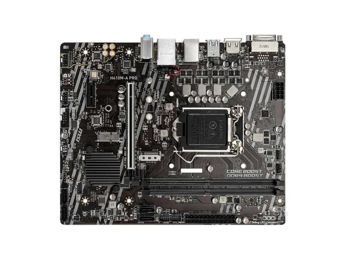 MSI MSI H410M-A PRO LGA 1200 Intel motherboard — product photo