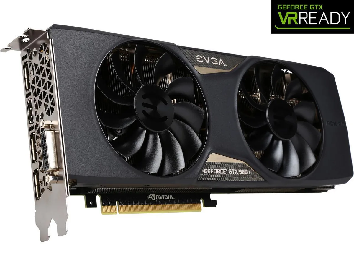 EVGA EVGA GeForce GTX 980 Ti 6GB SC+ Gaming graphics card — product photo