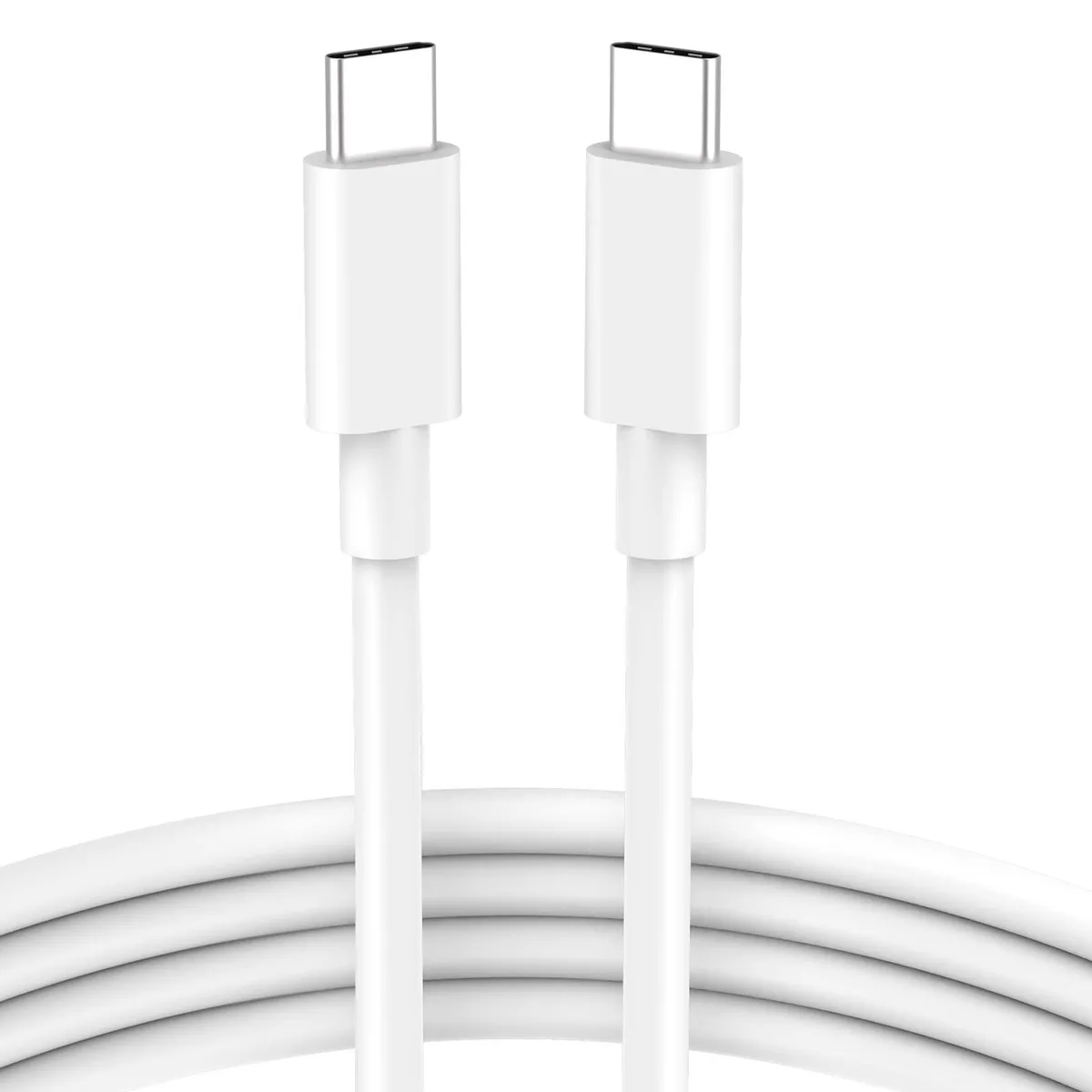 No Sew No Sew USB C to USB C Cable 100W 6.6ft White — product photo