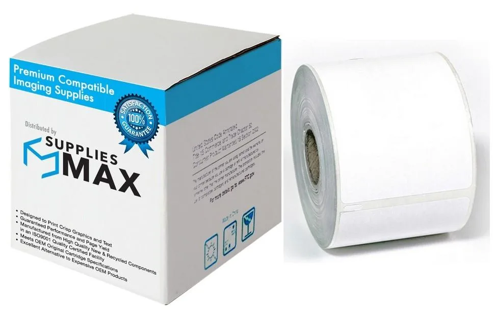 SuppliesMax SuppliesMax Dymo 30256 White Shipping Labels 2.3in x 4in 300 Count — product photo