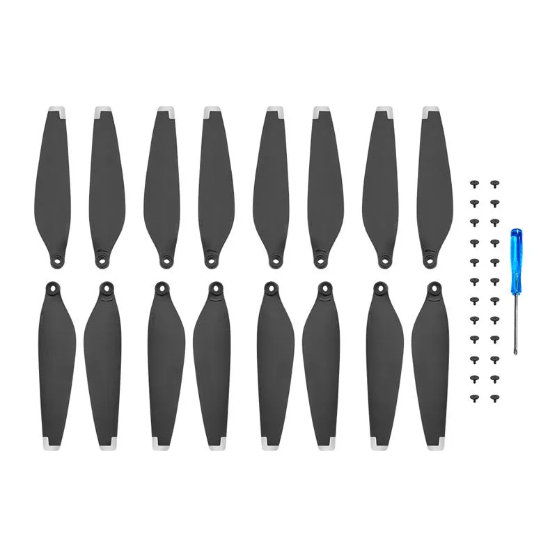 wtohoby wtohoby Mini 3 Pro Propeller 16pcs Silver Orange Edge — product photo