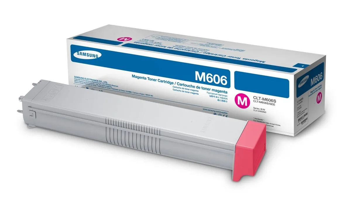 SAMSUNG SAMSUNG CLT-M606S Magenta High Yield Toner Cartridge 20000 Pages — product photo