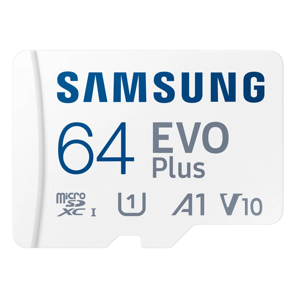 SAMSUNG SAMSUNG EVO Plus 64GB microSD MB-MC64SA/AM memory card — product photo