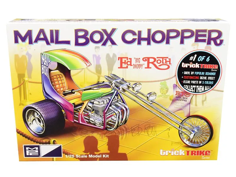 Mpc Mpc Mail Box Chopper Trike Ed "Big Daddy" Roth 1/25 Scale Model Kit 750 CC — product photo