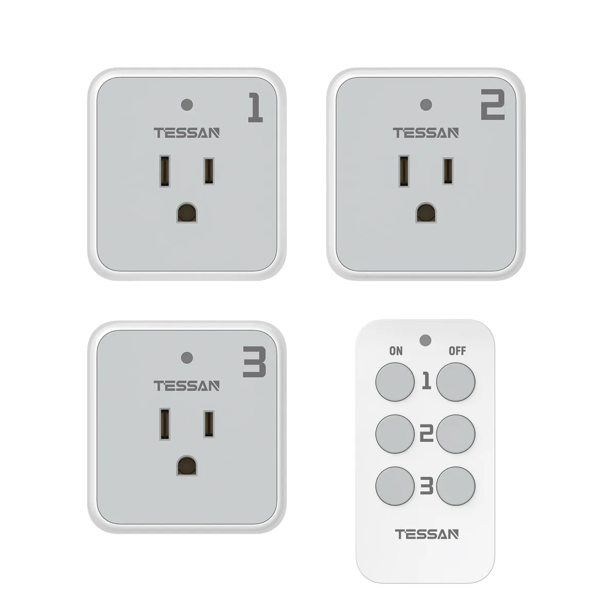  TP-LINK TS-WRC01-US Smart Plug Kit 1 Remote 3 Outlets 100ft 15A 1875W — product photo