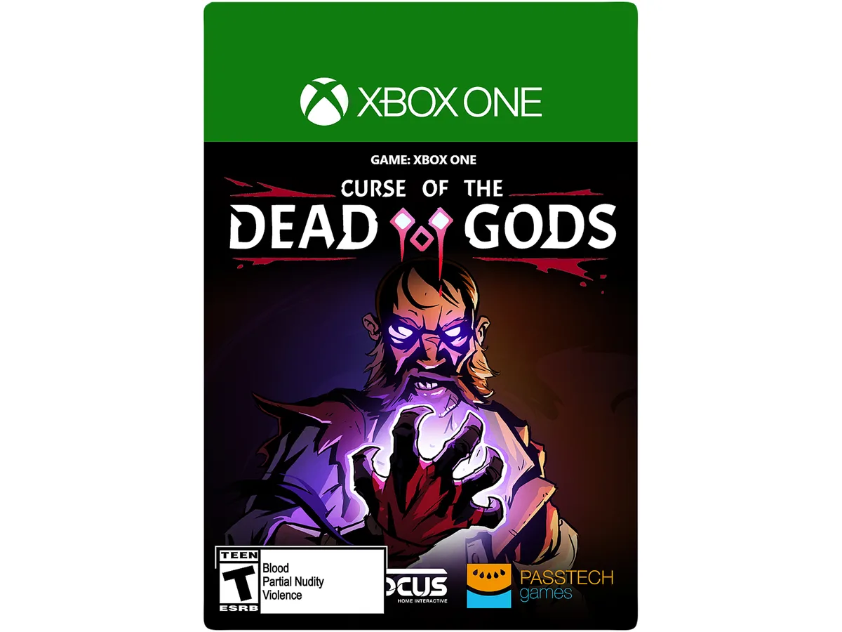 Digital code card for Curse of the Dead Gods Xbox One