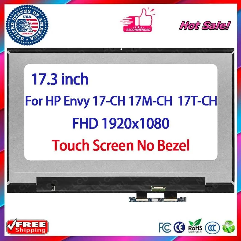 NUOLAISUN NUOLAISUN laptop screen 17.3" FHD Touch Digitizer M45769-001 — product photo