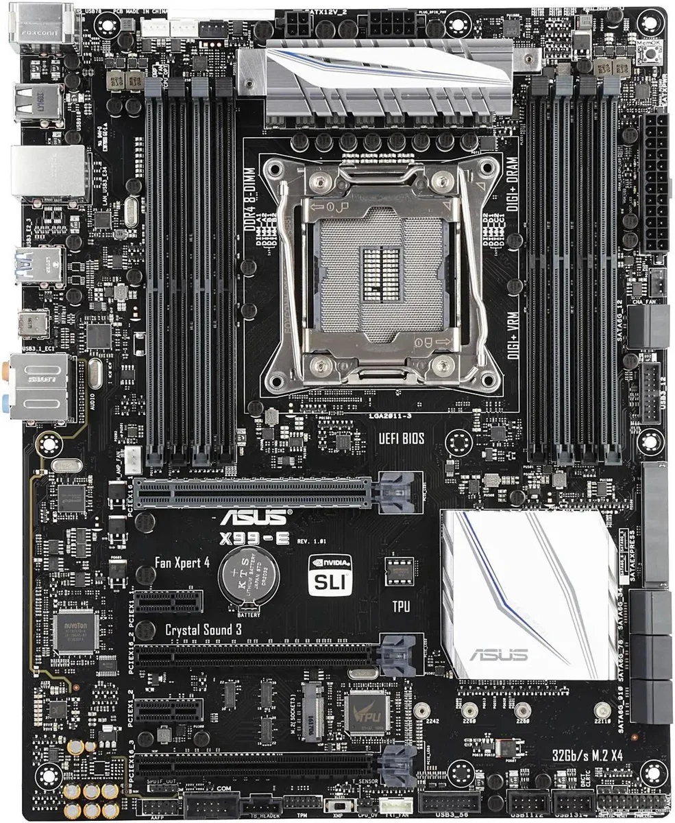 ASUS ASUS X99-E Intel X99 DDR4 128GB ATX motherboard — product photo