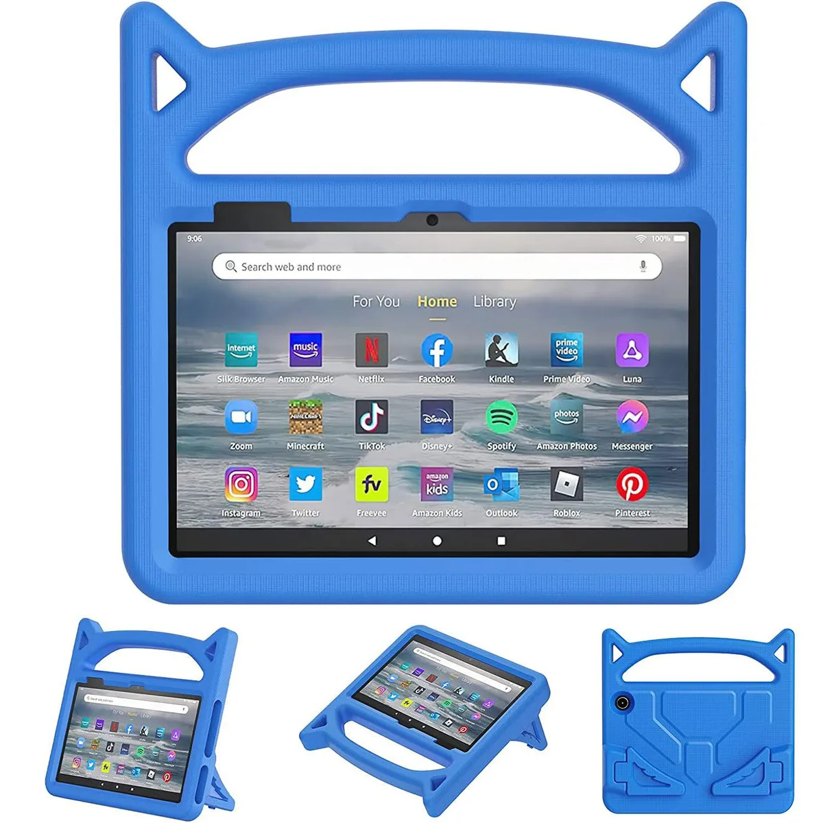 anicestore anicestore EVA foam protective case for Galaxy Tab A8 10.5 SM-X200/X205 2022 Blue — product photo