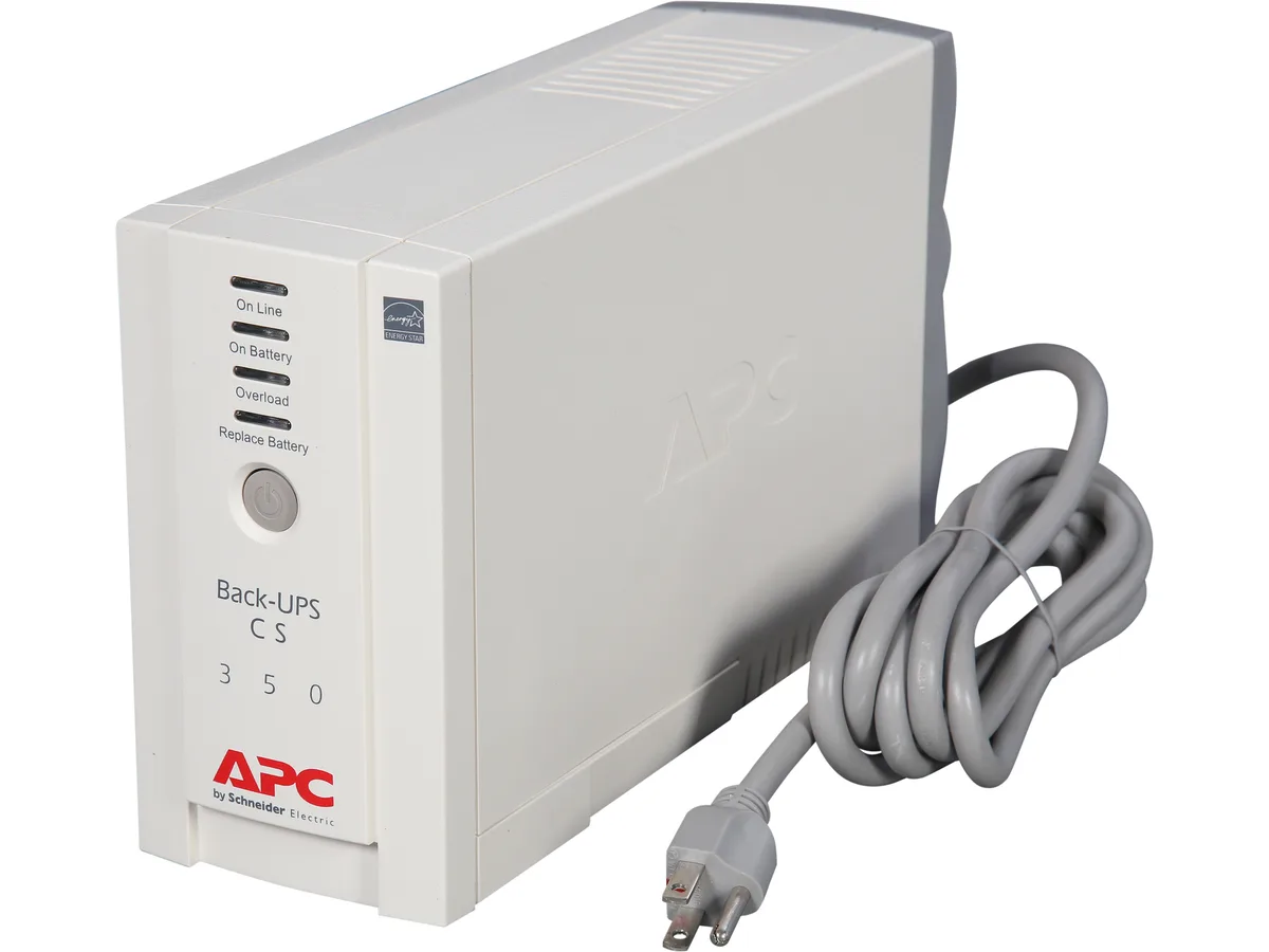 APC APC BK350 Back-UPS CS 350VA 210W 120V UPS — product photo
