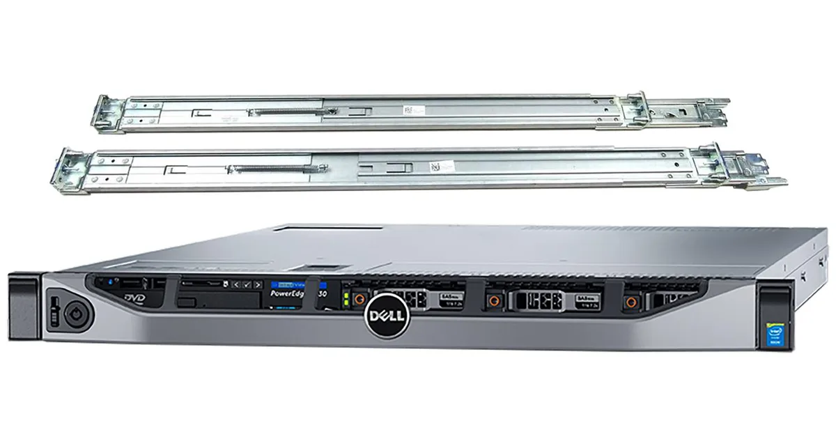 DELL DELL PowerEdge R630 rack server 2× Xeon E5-2660 v3 256GB 7.68TB SSD — product photo