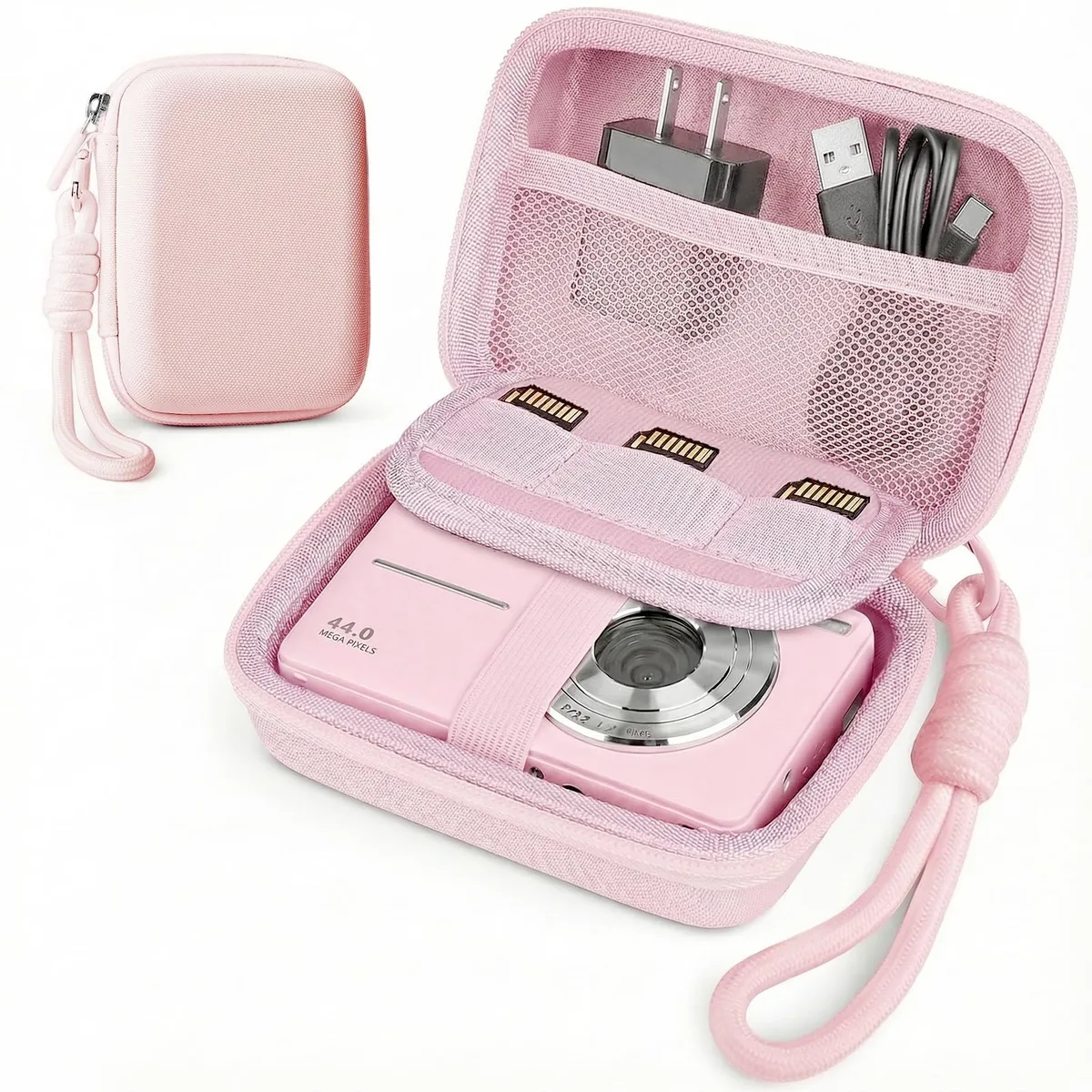  Roseliya Rs250417 camera case pink 5.25 x 3.75 x 2.5 in — product photo