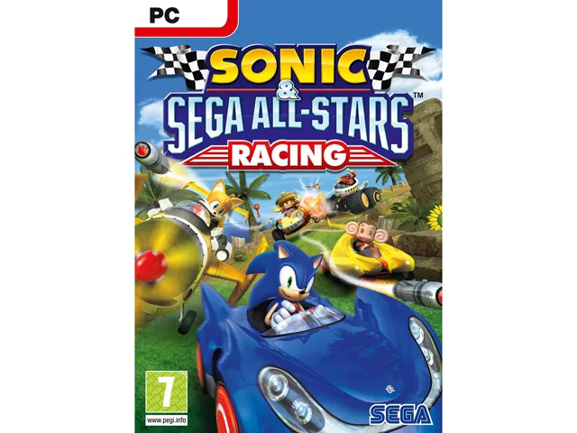 Sega Sega 38883 Sonic &amp; SEGA All-Stars Racing downloadable game — product photo