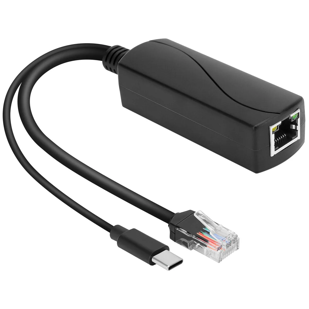 FPVERA Gigabit PoE Splitter 5V 4A USB-C for Raspberry Pi 5 — product photo