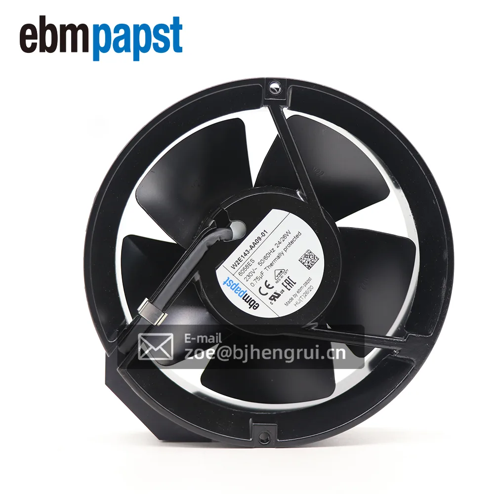 Ebm-Papst Ebm-Papst No.W2E143-AA09-01 case fan 230V 440m³/h 3300rpm 171.5 x 51mm — product photo