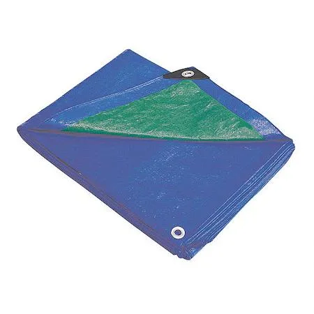 Value Brand Value Brand Standard Duty Tarp 9 ft 6 in x 11 ft 4 in 5.1 Mil Blue — product photo