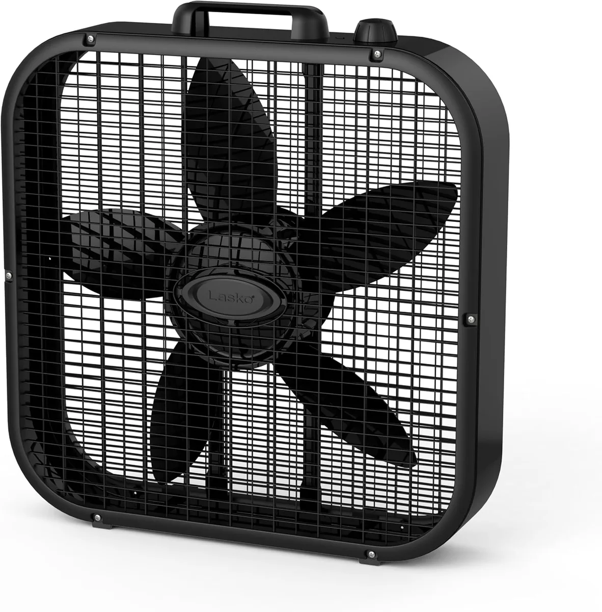 Lasko Lasko B20401 20" 3-speed box fan, black — product photo