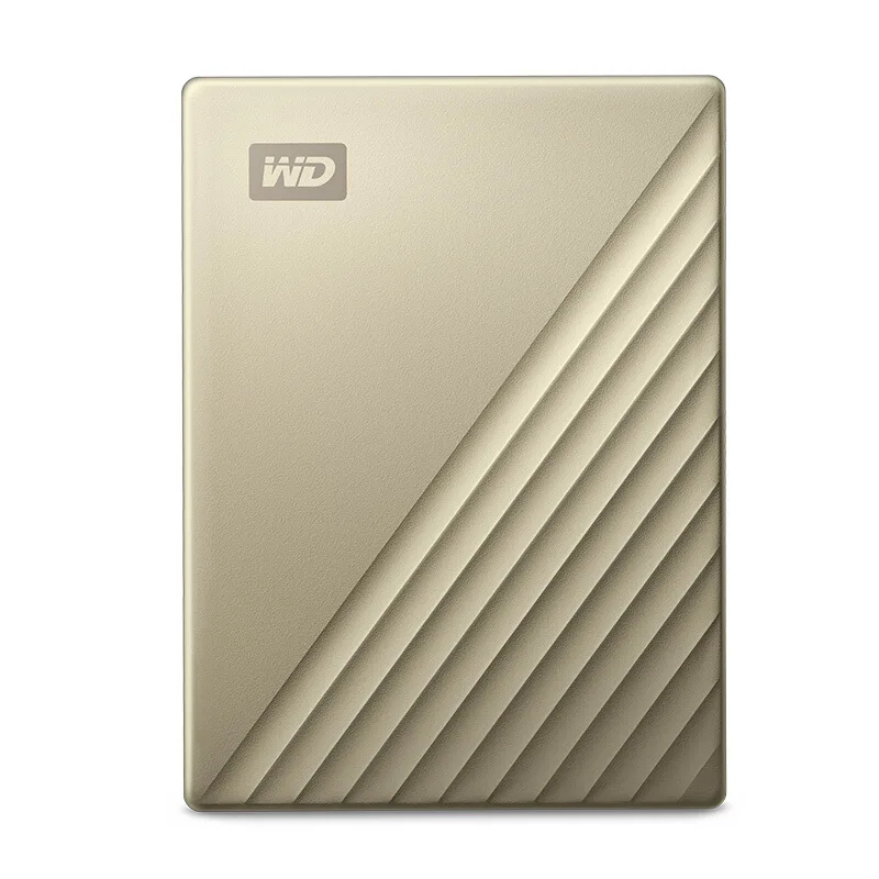 Western Digital Western Digital My Passport Ultra 4TB Portable Hard Drive USB-C Gold — product photo