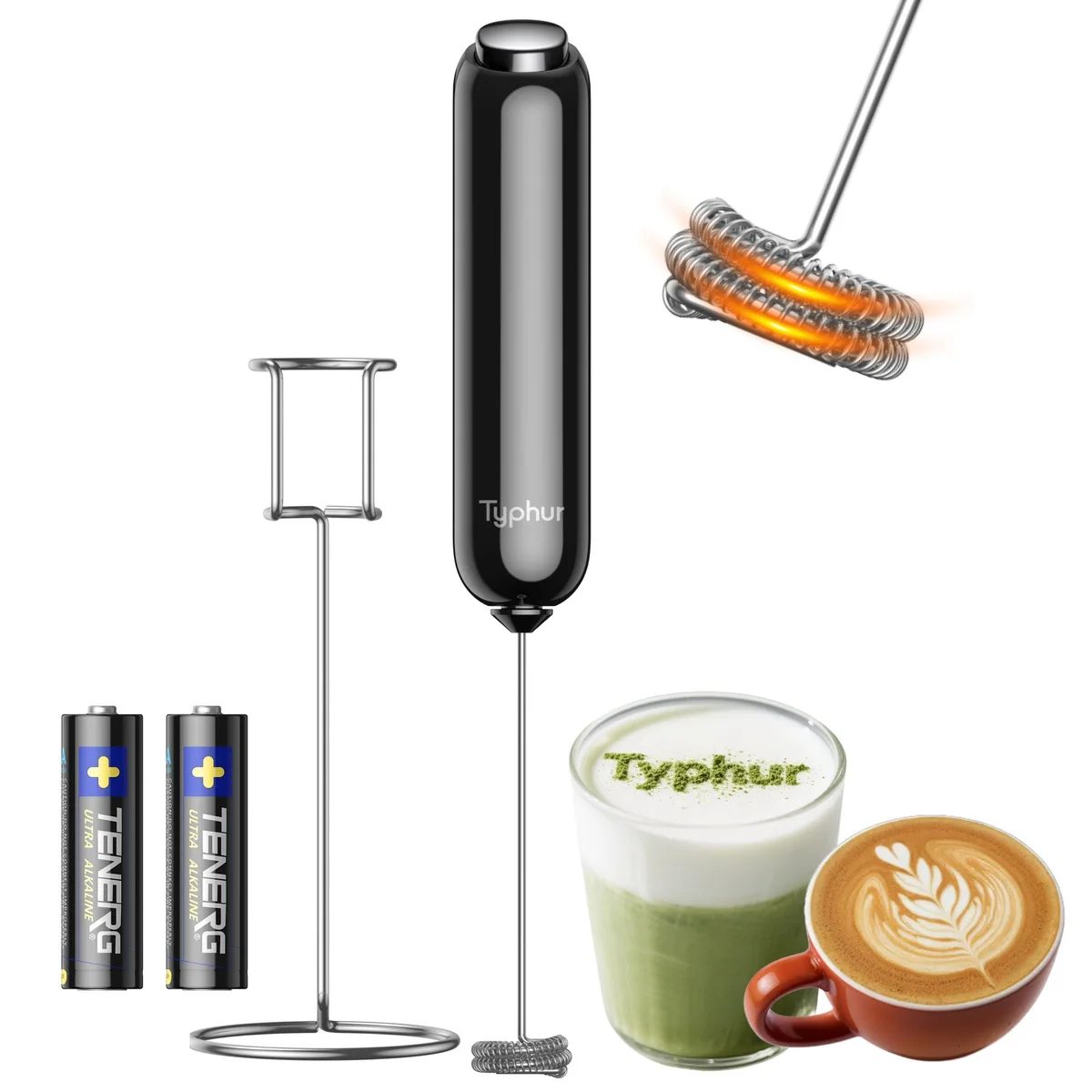  Brentwood MF03 Typhur Stand Mixer InstaWhisk Milk Frother — product photo