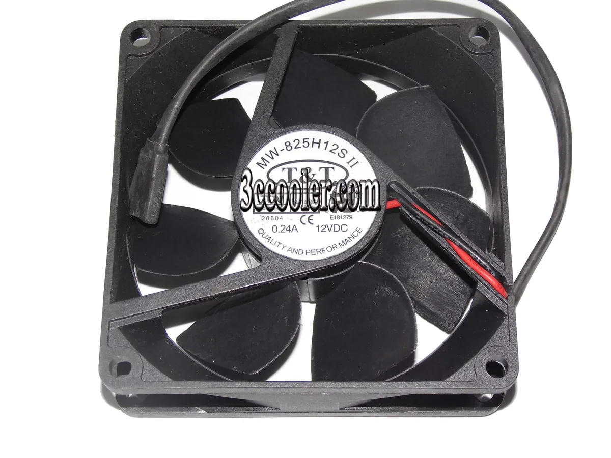 SunnyStar Co., Ltd SunnyStar Co., Ltd MW-825H12S 80mm 12V 0.24A 2 Pin CPU cooler — product photo