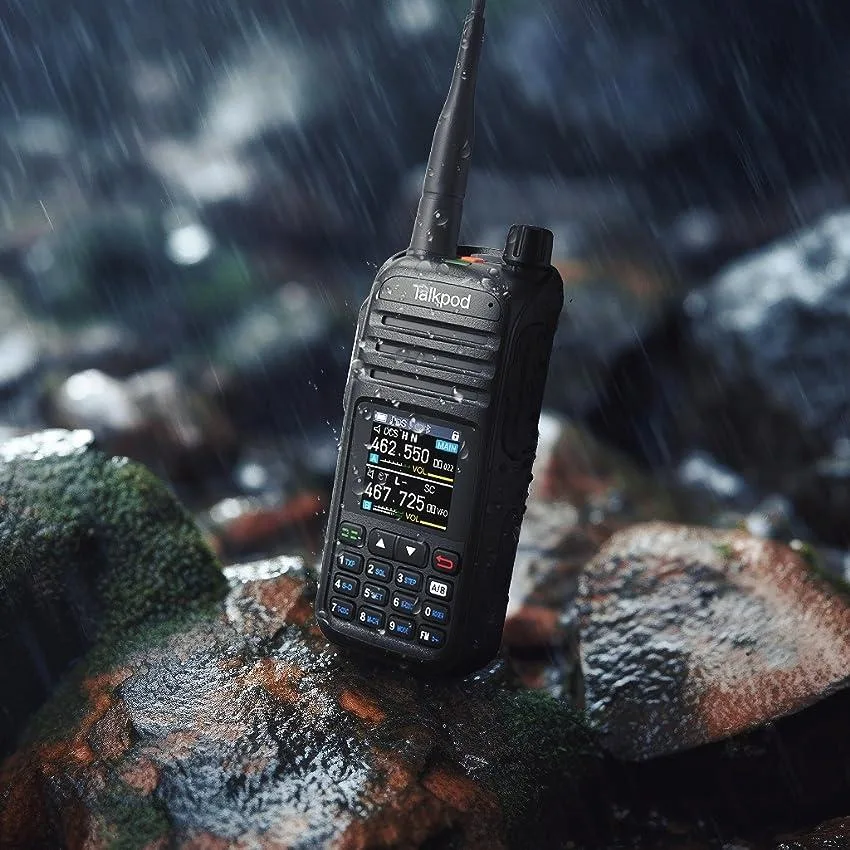 Talkpod Talkpod A36Plus 512ch GMRS/FRS/HAM two-way radio (Black) — product photo