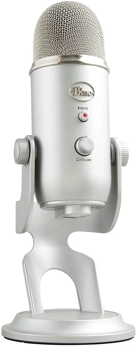 Blue Sea Systems Blue Sea Systems Yeti Silver Edition USB Microphone 7.1 988-000103 — product photo