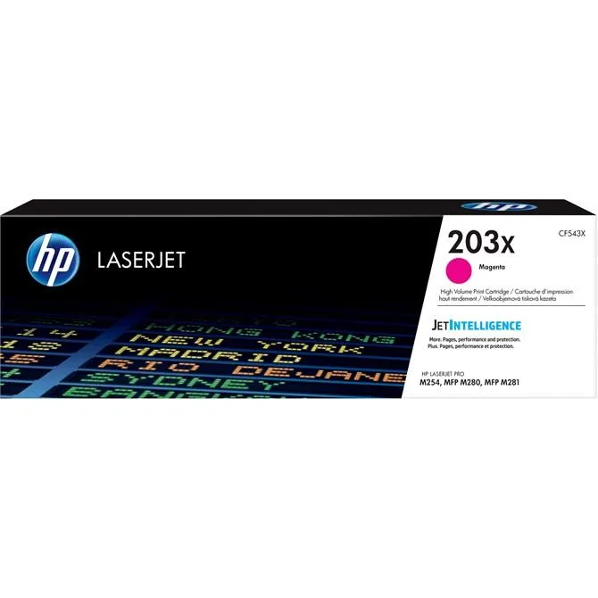 HP HP 203X Magenta LaserJet Toner Cartridge — product photo
