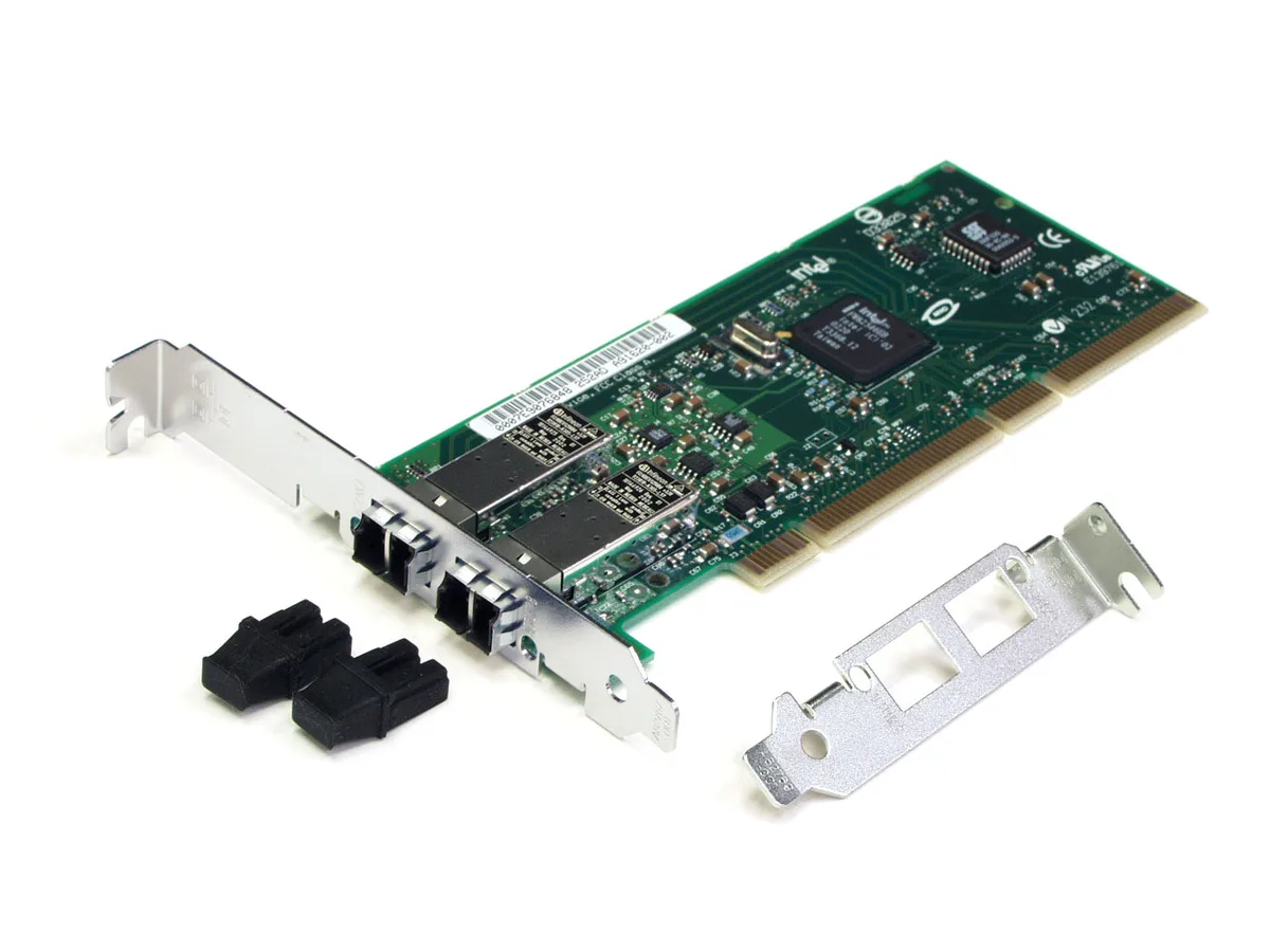Intel Intel PWLA8492MF dual-port network card 10/100/1000Mbps 2 x LC — product photo