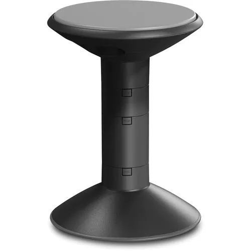 Storex Storex 00300U01C Wiggle Stool Black 13x13x18.4in office furniture — product photo