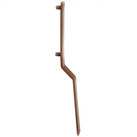 Jay R. Smith 4890SW04 spanner wrench, 12 in, 4 in capacity, alloy steel, natural finish