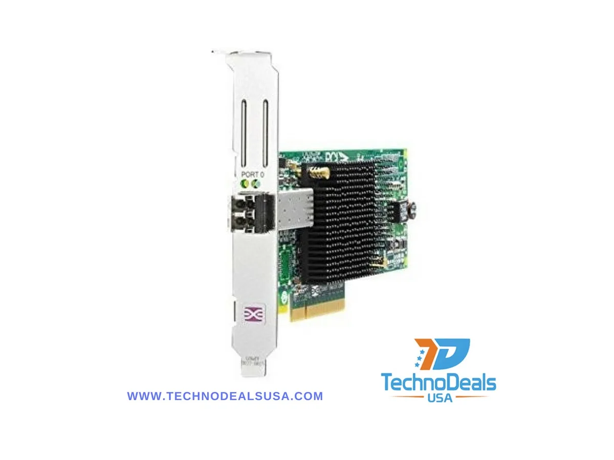 HPE HPE AJ762B 81E 8Gb 1-port PCIe Fibre Channel HBA — product photo