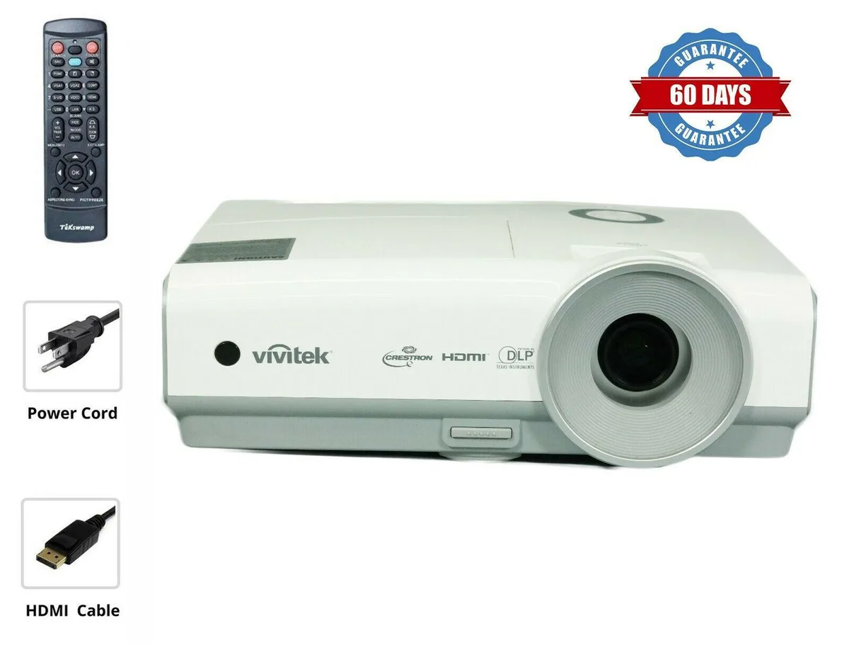 Vivitek Vivitek D853W 3200 lumen 1280x800 DLP business projector — product photo