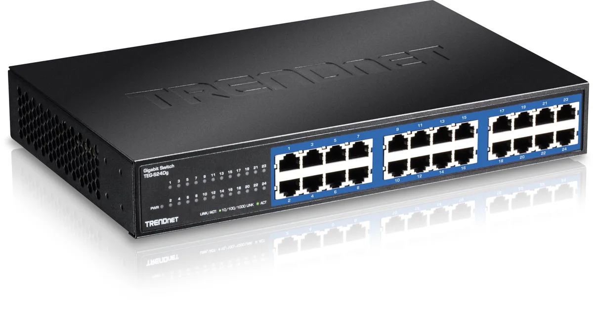 TRENDnet TRENDnet TEG-S24DG 24-Port Gigabit Unmanaged Network Switch — product photo