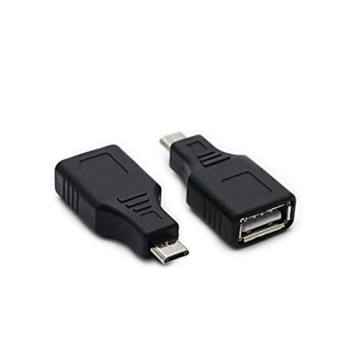BUCIER BUCIER 2 Pack USB 2.0 Micro USB Male to Type A Female OTG Adapter Converter — product photo