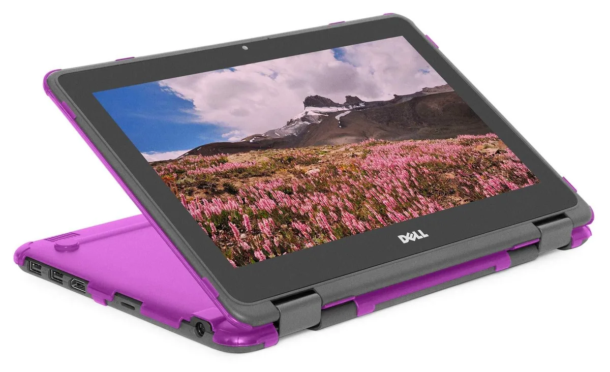 Barrow Mods Barrow Mods 2 in 1 Accessory Dell Chromebook 3100 3110 11.6 Purple — product photo