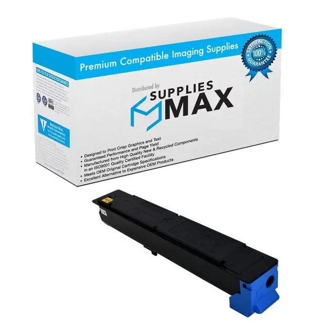 SuppliesMax SuppliesMax Cyan Toner Cartridge 12000 Pages TK-5207C — product photo