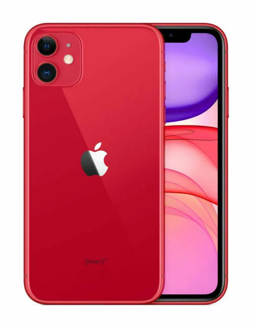 Apple Apple iPhone 11 128GB Red 6.1" 4GB RAM Unlocked — product photo