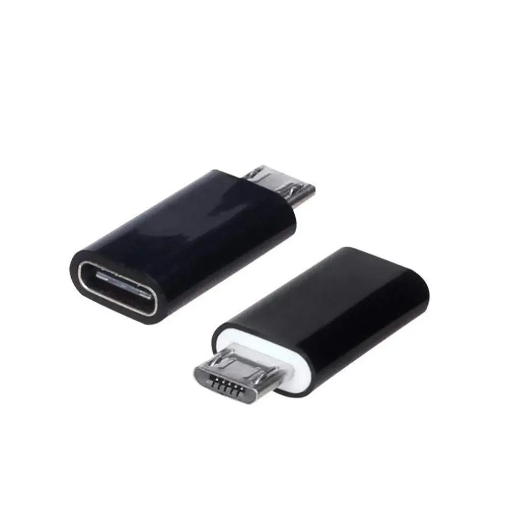 Defendwe Defendwe Micro USB Male to USB 3.1 Type C Female Adapter 2pcs — product photo