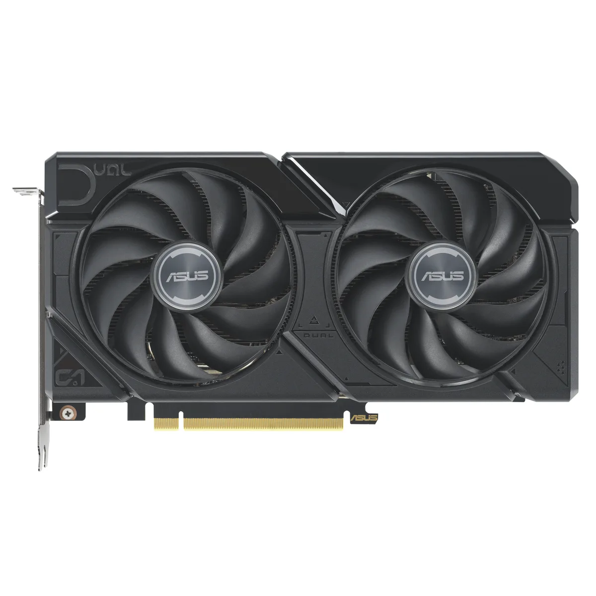 ASUS ASUS DUAL-RX7600XT-O16G Radeon RX 7600 XT 16GB graphics card — product photo