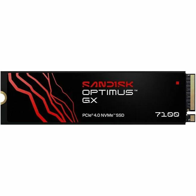 SanDisk SanDisk Optimus GX 7100 2TB M.2 2280-S3-M PCI-Express 4.0 x4 internal SSD SDSP71200TAN-000E0 — product photo