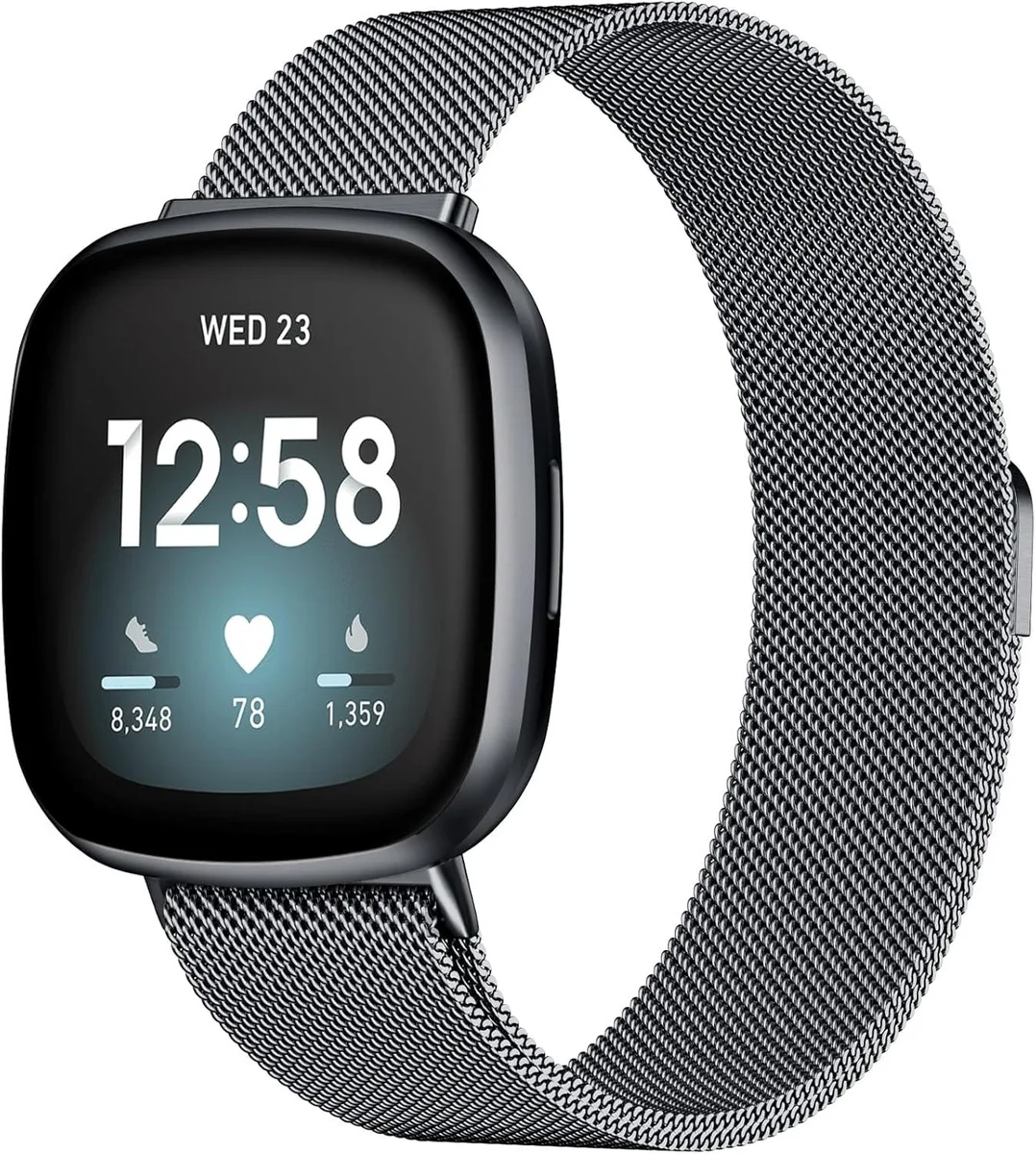 ETEIZU ETEIZU Stainless Steel Mesh Band Small Space Gray accessory — product photo