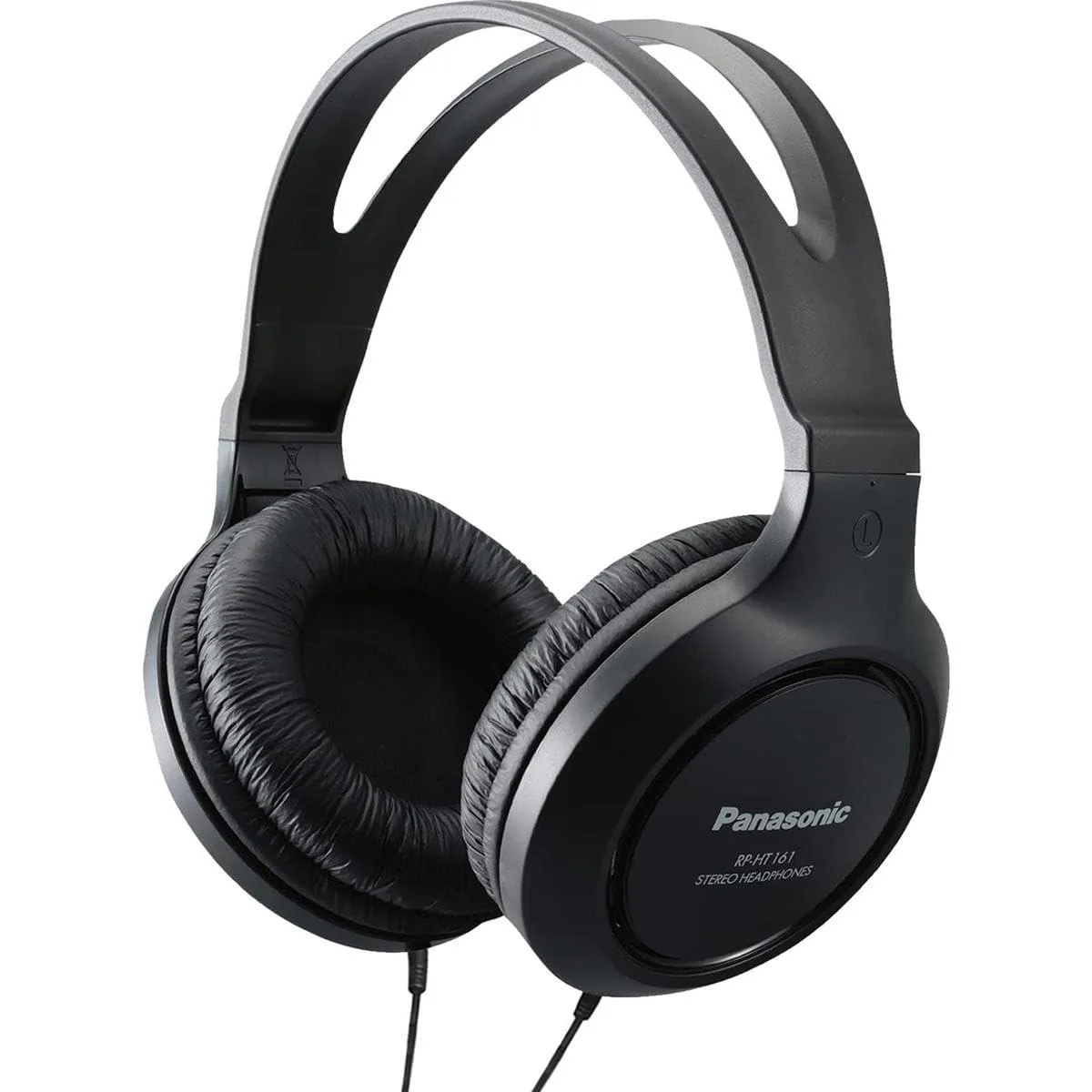 Panasonic RP-HT161-K Wired Over-Ear Headphones Black — product photo