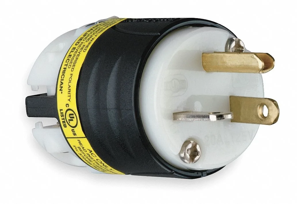 Pass &amp; Seymour Pass &amp; Seymour PS5366XGCM Ground Monitoring Plug 20A 125VAC — product photo