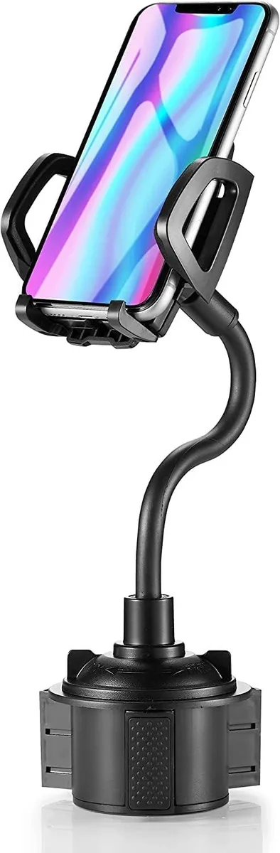 Keyence Keyence Car Cup Holder Phone Mount 360° Rotation Adjustable Gooseneck — product photo