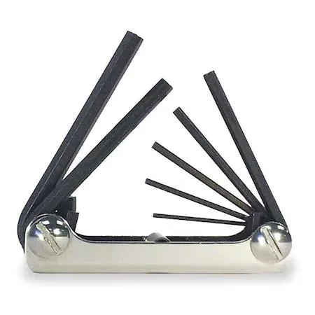 Eklind Eklind 21172 7 Piece Metric Fold-Up Hex Key Set — product photo