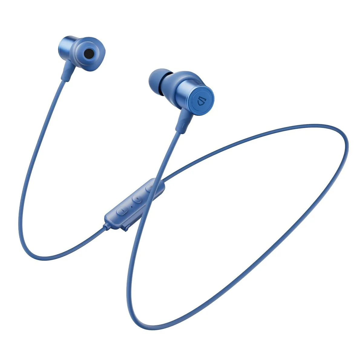  SoundPEATS Q40 HD Neckband Headphones Blue 11mm LDAC Bluetooth 6.0 20h IP67 — product photo